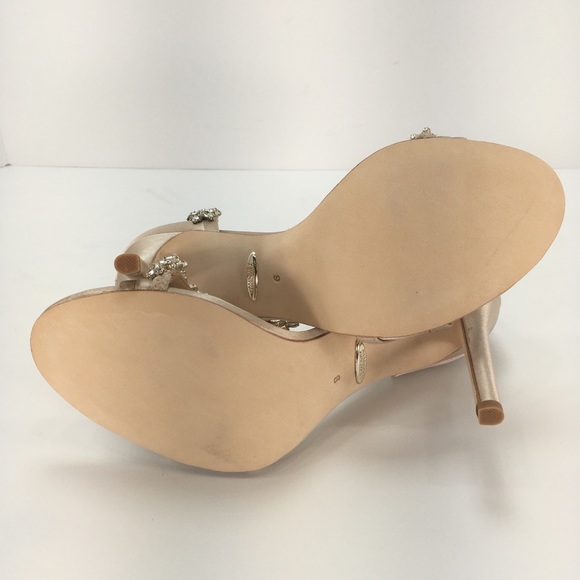 Badgley Mischka Voletta Satin Dress Heel Size 6M - Picture 13 of 13